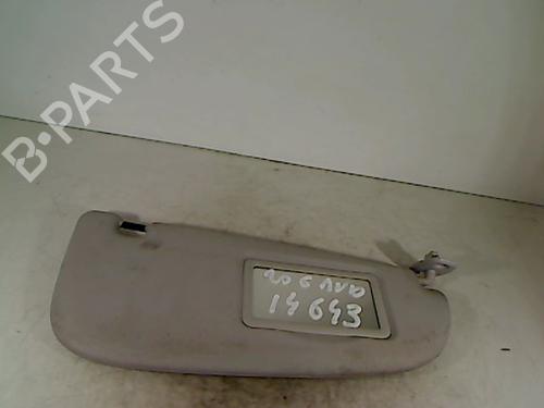 Used Right sun visor PEUGEOT 206 Hatchback (2A/C) 1.9 D (69 hp) 26061250