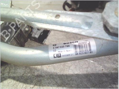 Front wipers mechanism PEUGEOT 207 SW (WK_) 1.6 HDi | BP26226354C83 
