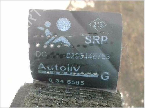 Front left seatbelt RENAULT KANGOO Express (FW0/1_) 1.5 dCi 75 (FW07, FW10, FW04) | BP36776264I26 - Image 4