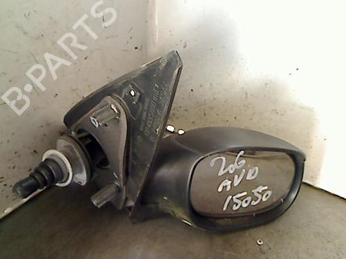 Used Right mirror PEUGEOT 206 Hatchback (2A/C) 1.9 D (69 hp) 26087653