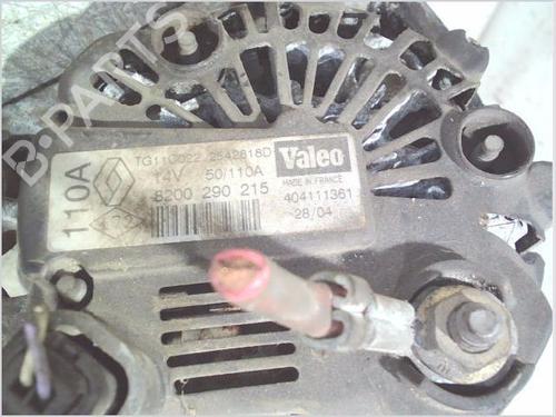 Alternator RENAULT MEGANE II Coupé-Cabriolet (EM0/1_) 2.0 | BP29483030M7 