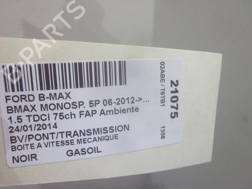 Gearbox FORD B-MAX (JK) 1.5 TDCi | BP26071315M3