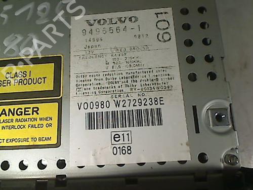 Radio VOLVO S80 I (184) 2.4 | BP26080772E6 