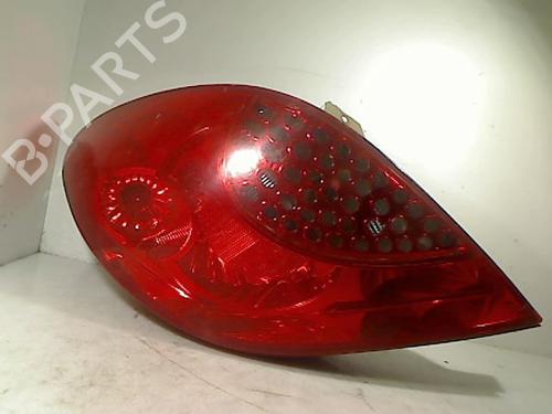 Used Right taillight PEUGEOT 207 (WA_, WC_) 1.6 HDi (90 hp) 26078817