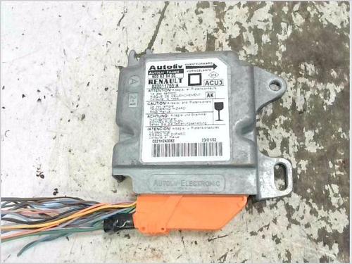 Kollisjonspute styreenhet RENAULT MEGANE I (BA0/1_) 1.4 16V (BA0D, BA1H, BA0W, BA10) (95 hp) 31660989