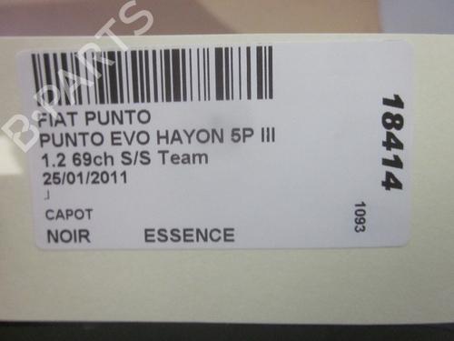 Hood FIAT PUNTO EVO (199_) 1.2 | BP28323409C1