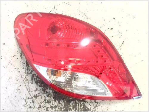 Used Left taillight Left taillight PEUGEOT 207 (WA_, WC_) 1.4 HDi (68 hp) 33829849 33829849