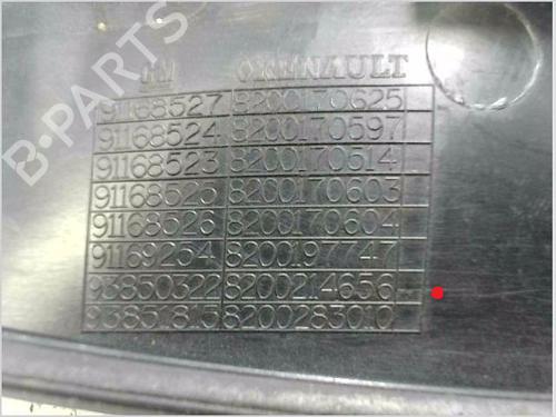 Udvendigt håndtag RENAULT TRAFIC II Van (FL) 2.0 dCi 115 (FL01, FL0U, FL00, FL0H, FL0M) | BP31333745C122 