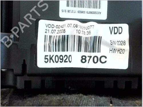 Instrument cluster VW GOLF VI (5K1) 1.6 | BP35898104C47 - Image 5