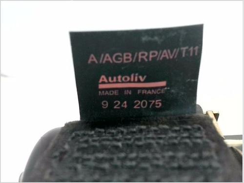 Front right seatbelt PEUGEOT 206 Hatchback (2A/C) 1.6 i | BP26058798I25 