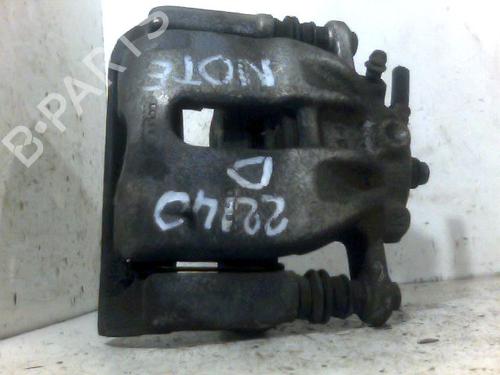 Used Right front brake caliper NISSAN NOTE (E12) 1.2 DIG-S (98 hp) 26081104