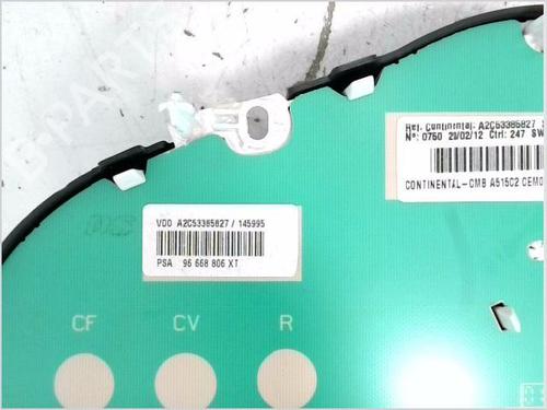 Instrument cluster CITROËN C3 II (SC_) 1.6 HDi | BP27619878C47 