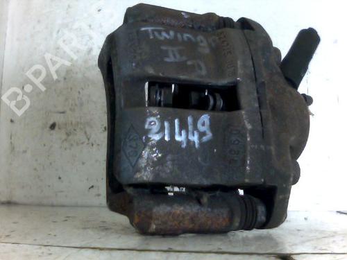 Højre bremsekaliber foran RENAULT TWINGO II (CN0_) 1.2 16V (CN0K, CN0V, CN0A) (76 hp) 26092711