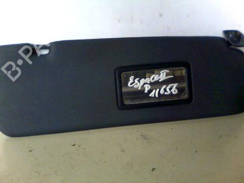 Used Right sun visor RENAULT ESPACE II (J/S63_) 2.1 TD (J633, J634, J/S635, J/S63D) (88 hp) 26078380