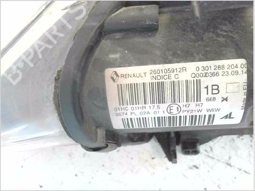 Right headlight RENAULT MEGANE III Grandtour (KZ0/1) 1.2 TCe (KZ16, KZ28) | BP29586895C29 