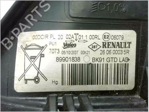 Left headlight RENAULT LAGUNA III (BT0/1) 2.0 dCi (BT0M, BT0N, BT0S, BT19, BT1F) | BP36215152C28 - Image 4