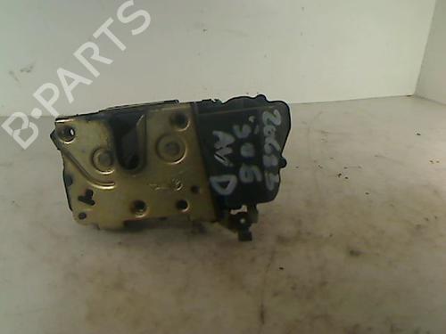 Used Front right lock PEUGEOT 306 Hatchback (7A, 7C, N3, N5) 1.9 D (69 hp) 26067920