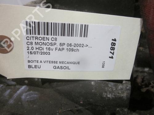 Gearbox CITROËN C8 (EA_, EB_) 2.0 HDi | BP26084878M3