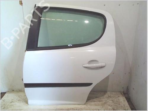 Used Left rear door PEUGEOT 207 (WA_, WC_) 1.6 HDi (90 hp) 26117053