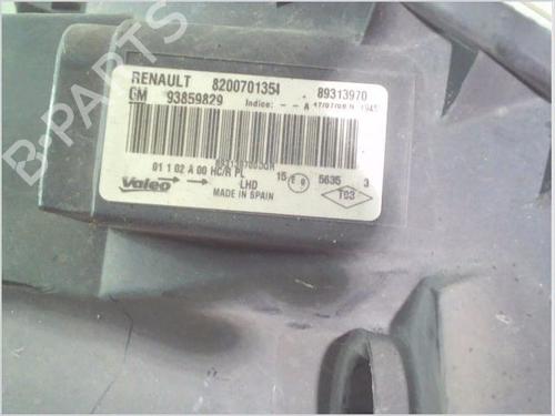 Left headlight RENAULT TRAFIC II Van (FL) 2.0 dCi 115 (FL01, FL0U) | BP26117325C28 