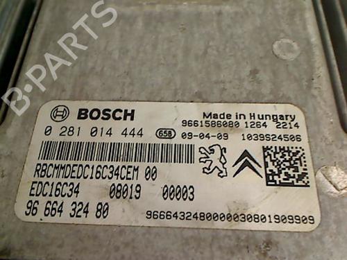 Engine control unit (ECU) CITROËN NEMO Box Body/MPV (AA_) 1.4 HDi | BP26075056M57 