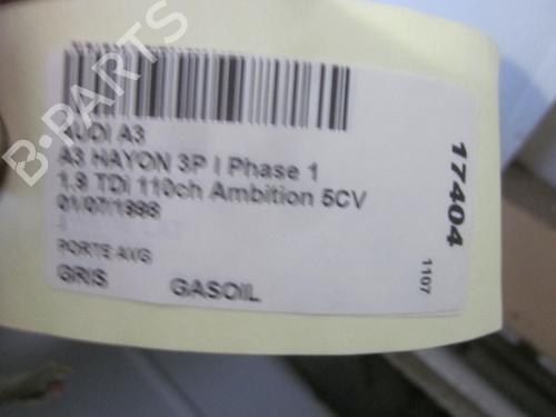 Left front door AUDI A3 (8L1) 1.9 TDI | BP26064541C2 