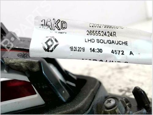 Left tailgate light RENAULT CLIO IV (BH_) 0.9 TCe 75 (BHNP) | BP29076431C79 