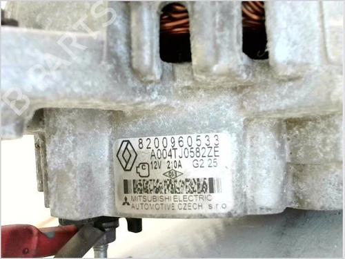 Alternator RENAULT GRAND SCÉNIC III (JZ0/1_) 1.5 dCi (JZ09, JZ0D, JZ10, JZ14, JZ1G, JZ29, JZ2C) | BP28325251M7 