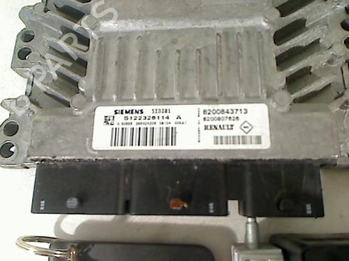 Engine control unit (ECU) RENAULT MEGANE II (BM0/1_, CM0/1_) 1.5 dCi (BM1E, CM1E) | BP26070048M57 