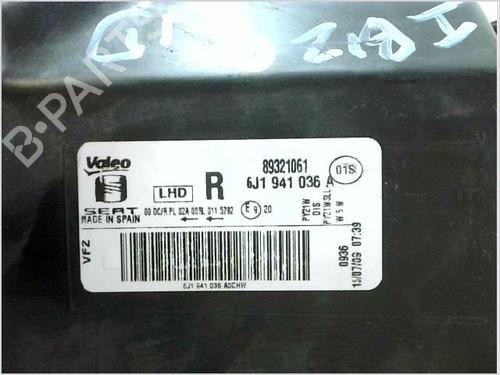 Right headlight SEAT IBIZA IV SC (6J1, 6P5) 1.4 TSI Cupra | BP30981858C29