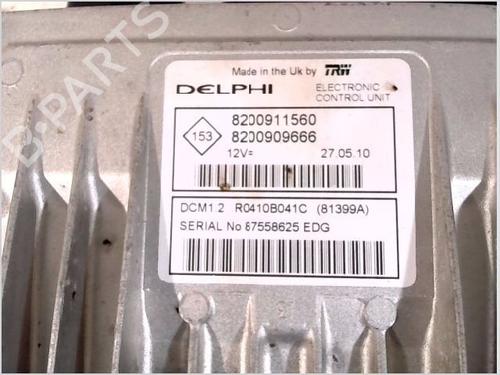 Engine control unit (ECU) RENAULT CLIO III (BR0/1, CR0/1) 1.5 dCi (C/BR0G, C/BR1G) | BP26110080M57 