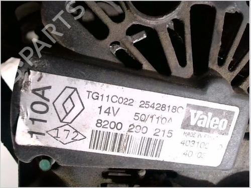 Alternator RENAULT MEGANE II (BM0/1_, CM0/1_) 1.5 dCi (BM02, BM13, BM2A, CM02, CM13) | BP31260644M7