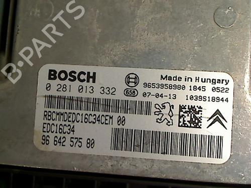 Engine control unit (ECU) CITROËN C5 II (RC_) 1.6 HDi (RC8HZB) | BP26080549M57 