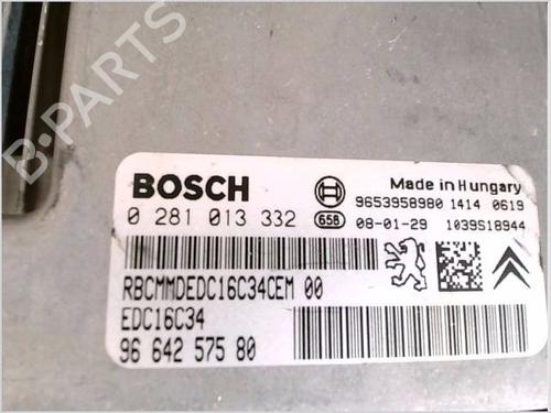 Engine control unit (ECU) PEUGEOT 407 (6D_) 1.6 HDi 110 (6D9HZC, 6D9HYC) | BP30665080M57 - Image 2