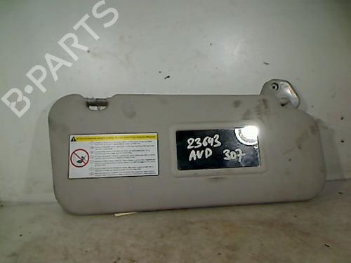 Used Right sun visor PEUGEOT 307 (3A/C) 1.6 HDi (90 hp) 26089816