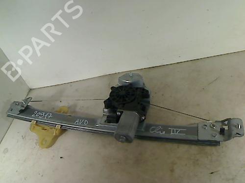 Used Front right window mechanism RENAULT CLIO IV (BH_) 1.5 dCi 75 (75 hp) 26086018