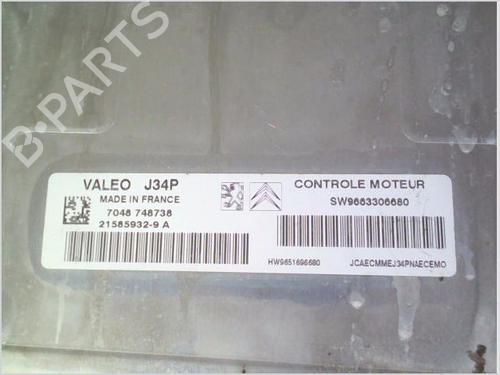 Engine control unit (ECU) CITROËN C3 I (FC_, FN_) 1.4 i | BP28144132M57 