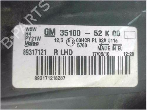 Right headlight OPEL AGILA B (H08) 1.0 (F68) | BP39411635C29 - Image 3