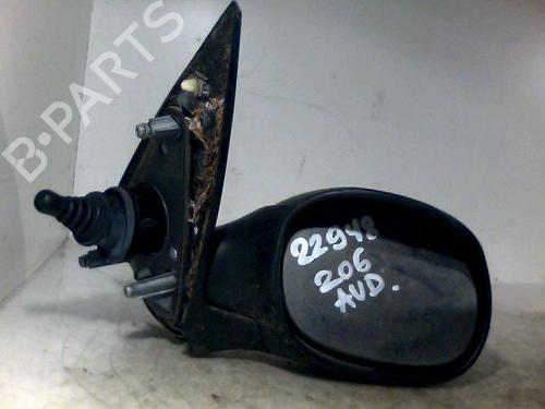 Used Right mirror PEUGEOT 206 Hatchback (2A/C) 1.9 D (69 hp) 26072088