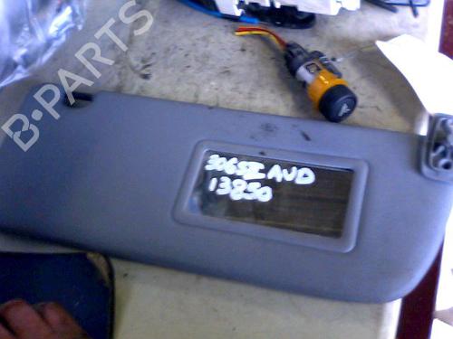 Used Right sun visor PEUGEOT 306 Hatchback (7A, 7C, N3, N5) 1.9 D (69 hp) 26089352