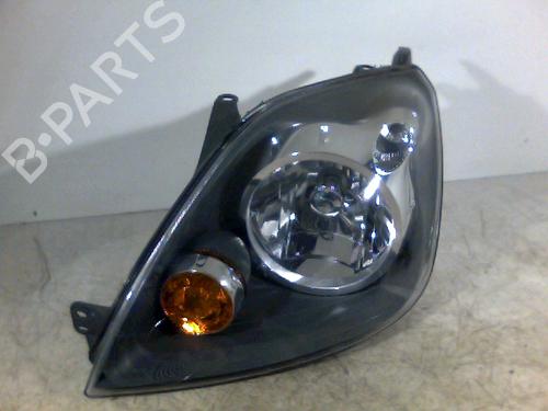 Used Left headlight FORD FIESTA V (JH_, JD_) 1.3 (60 hp) 26103361