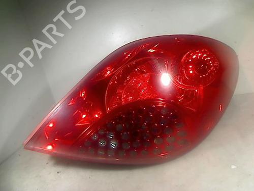 Used Right taillight PEUGEOT 207 (WA_, WC_) 1.6 HDi (92 hp) 26095053