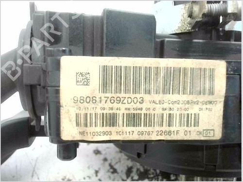 Steering column stalk PEUGEOT 2008 I (CU_) 1.2 THP 110 / PureTech 110 | BP36071191I23  - Image 5