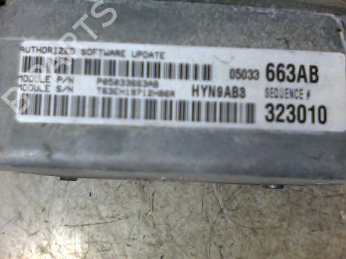 Engine control unit (ECU) CHRYSLER PT CRUISER (PT_) 2.0 | BP26069061M57 