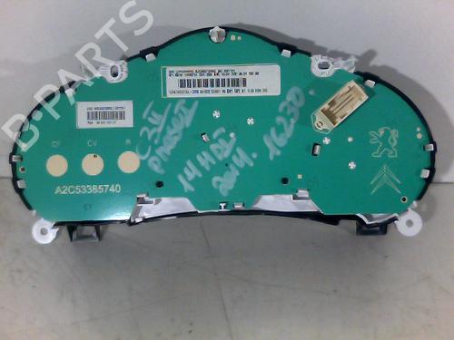 Instrument cluster CITROËN C3 II (SC_) 1.4 HDi 70 (SC8HZC, SC8HR0, SC8HP4) | BP26067134C47 