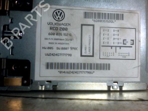 Radio VW POLO (9N_, 9A_) 1.2 12V | BP26093127E6 