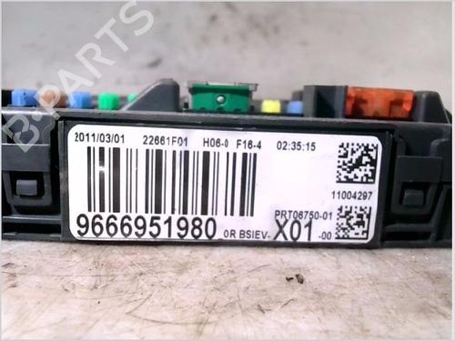 Fuse box CITROËN DS3 (SA_) 1.6 HDi 90 | BP26101416E1 