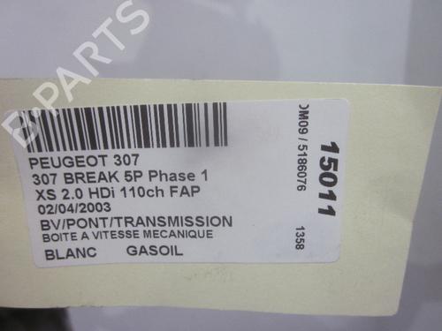 Gearbox PEUGEOT 307 SW (3H) 2.0 HDI 110 | BP28323203M3 