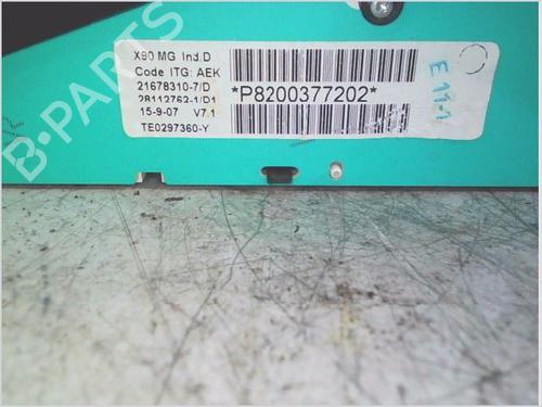 Instrument cluster DACIA LOGAN (LS_) 1.4 (LSOA, LSOC, LSOE, LSOG) | BP26116806C47 