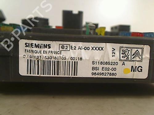 Engine control unit (ECU) PEUGEOT 206 CC (2D) 1.6 16V (2DNFUF, 2DNFUR) | BP26059538M57